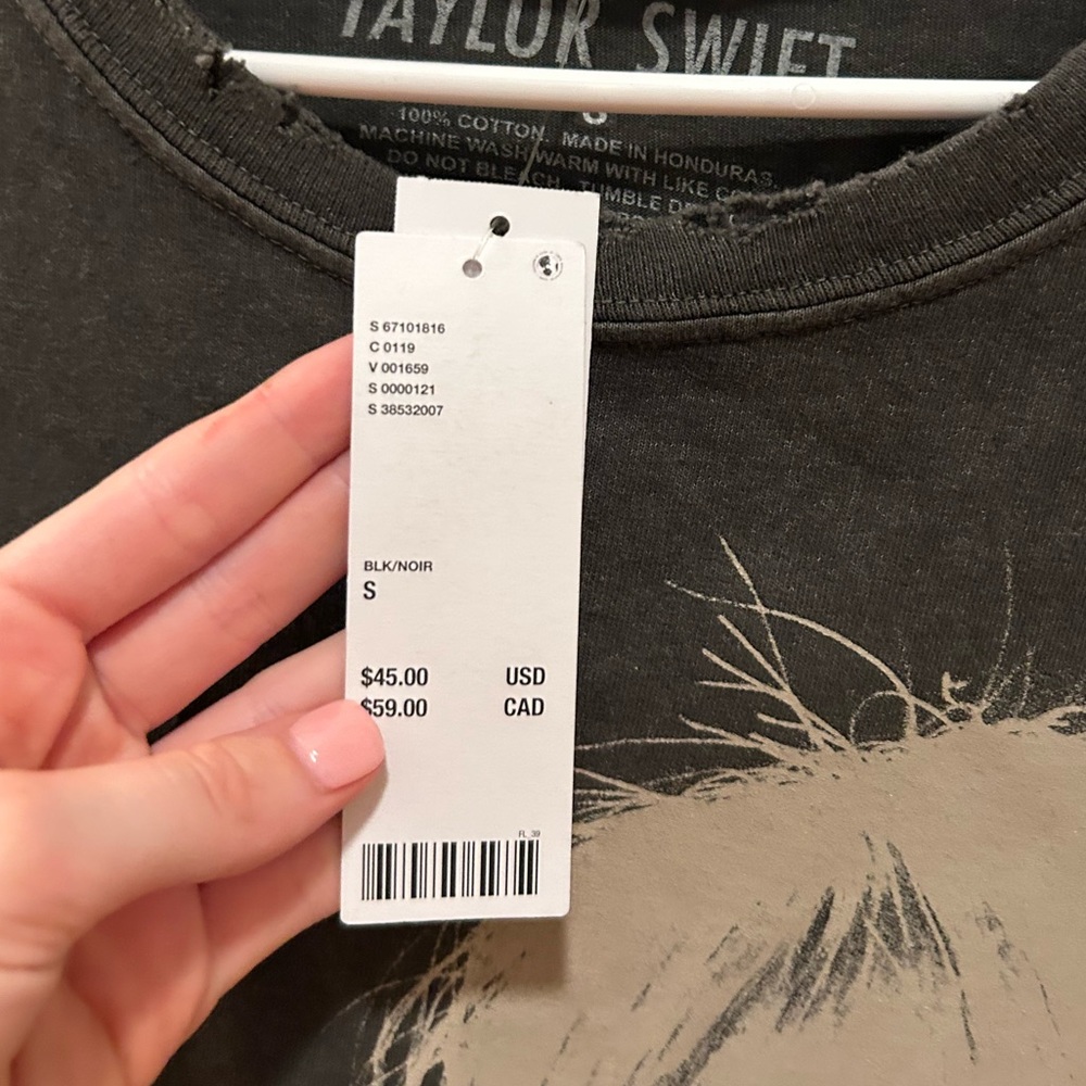 COPY - Taylor Swift Urban Outfitters Oversized Red (Taylor’s Version) T-Shirt - Picture 6 of 9